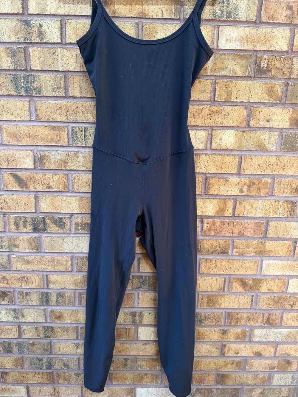 all in motion Black Sleeveless Jumpsuit Romper